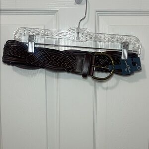 Universal Thread Dark Brown Braided Belt